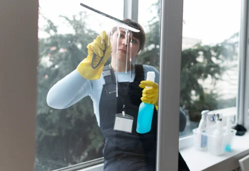 Nettoyage de vitres intérieures et extérieures à Vèze